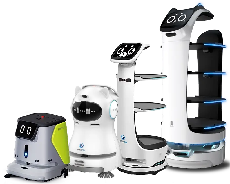 業務用ロボットたち