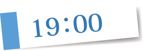 19時00分